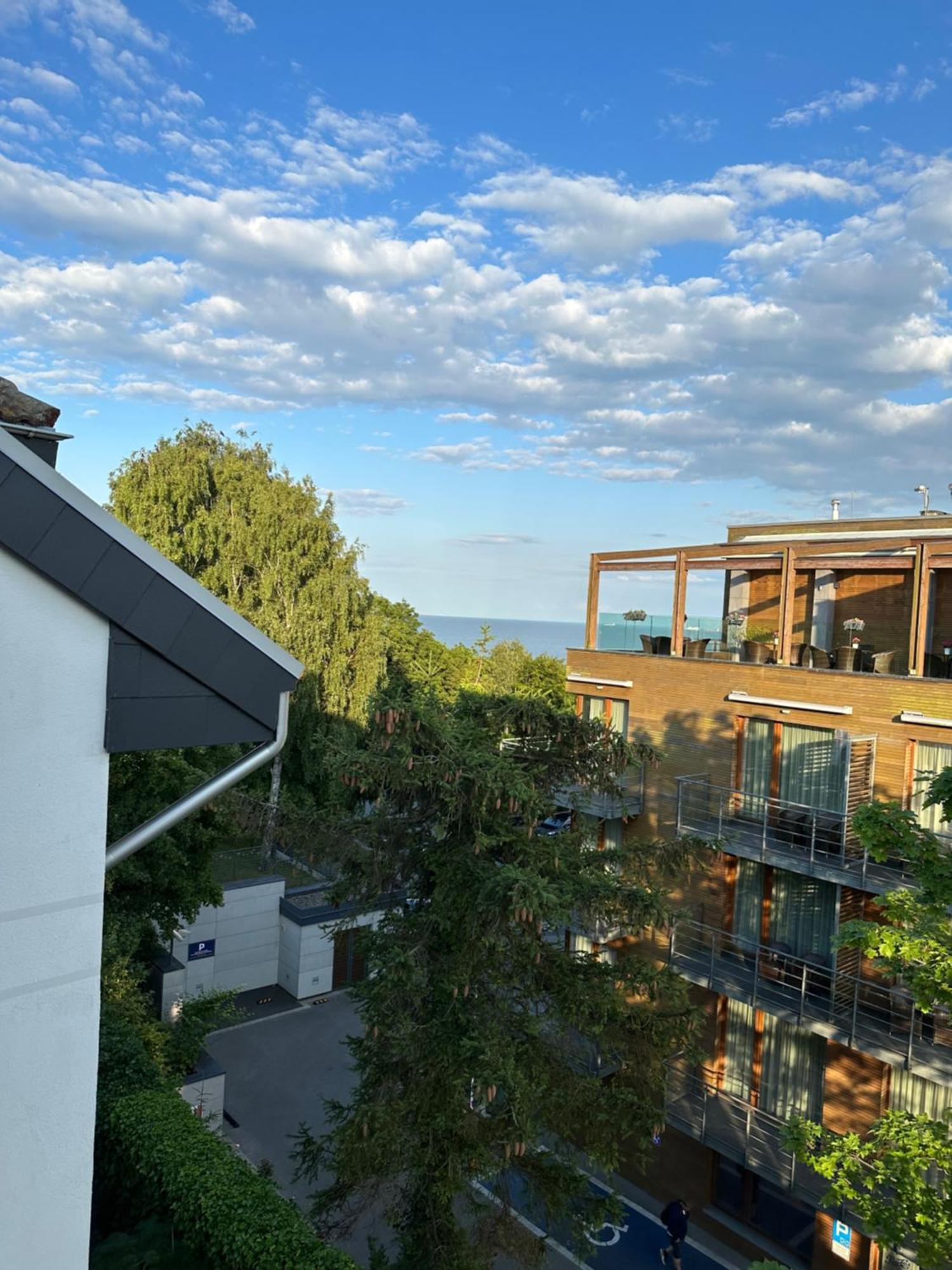 Apartament Z Widokiem Na Morze Gdynia Buitenkant foto